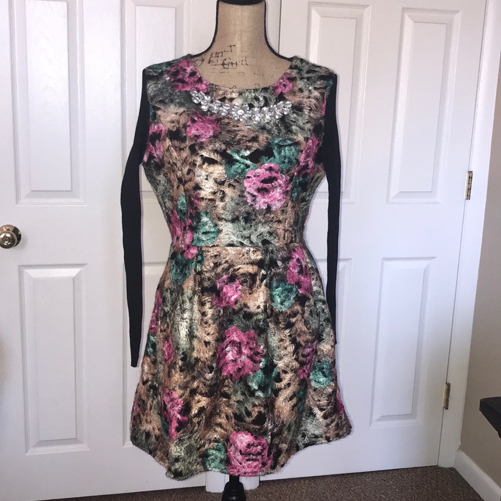 🌼Trendy Fit and Flare Dress